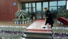 正能量！给物业一个赞，冰天雪地